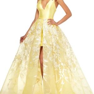 Yellow Sherri Hill.